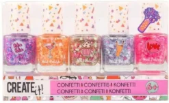 Conjunto Vernizes de Unhas Confete Create It!