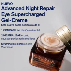 Contorno de olhos anti-olheiras e anti-idade Advanced Night Repair Eye Supercharged Gel-Creme