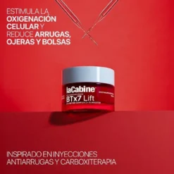 Contorno de Olhos Antirrugas com 7 Péptidos e O₂ Booster BTx7 Lift