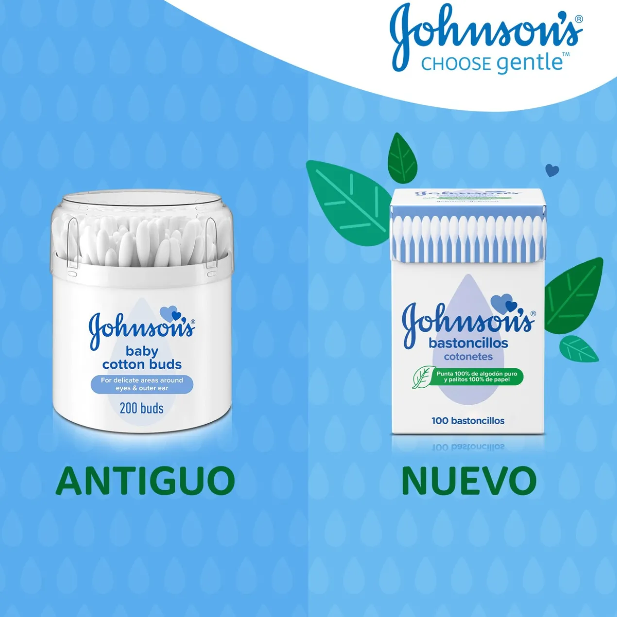 Cotonetes para Bebés