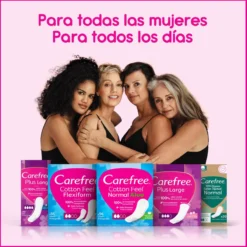 Cotton Feel Flexiform Pensos Diários Absorção Normal Sem Fragrância