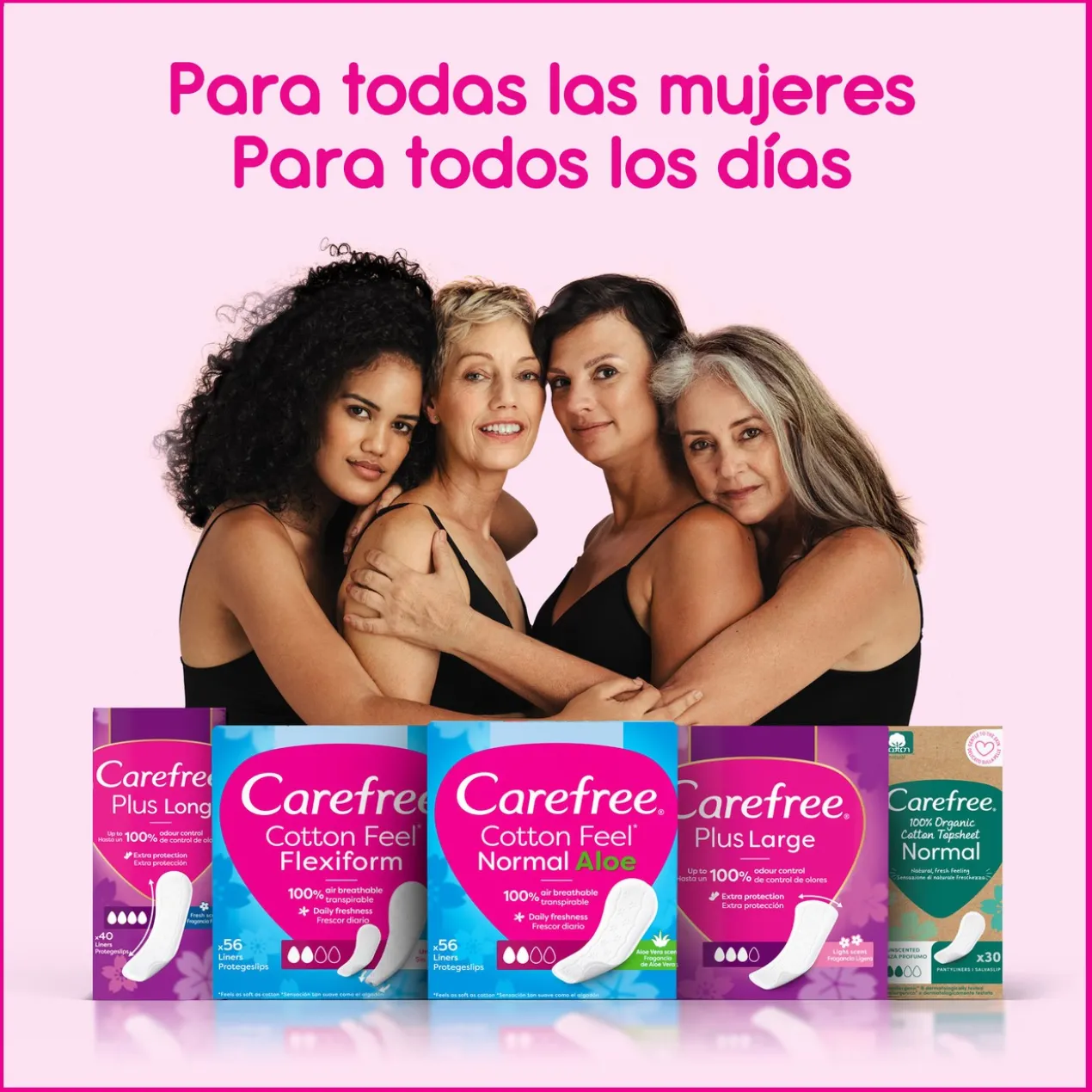 Cotton Feel sem Fragrância Protegeslip Absorção Normal Perfect Fit