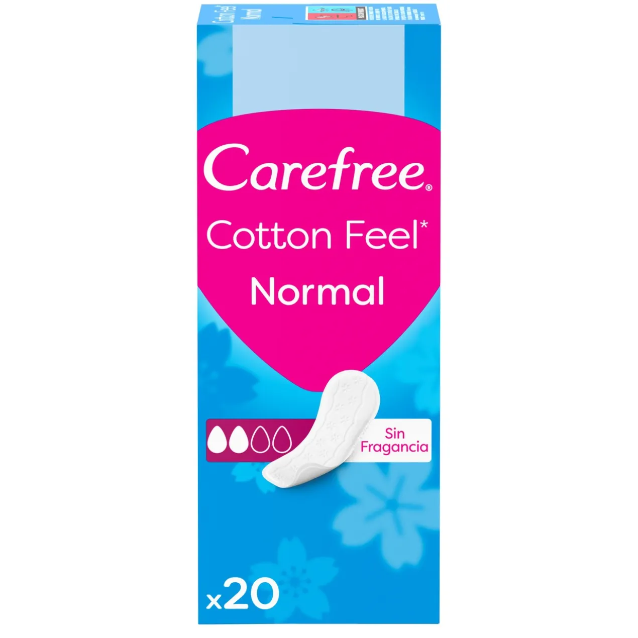 Cotton Feel sem Fragrância Protegeslip Absorção Normal Perfect Fit