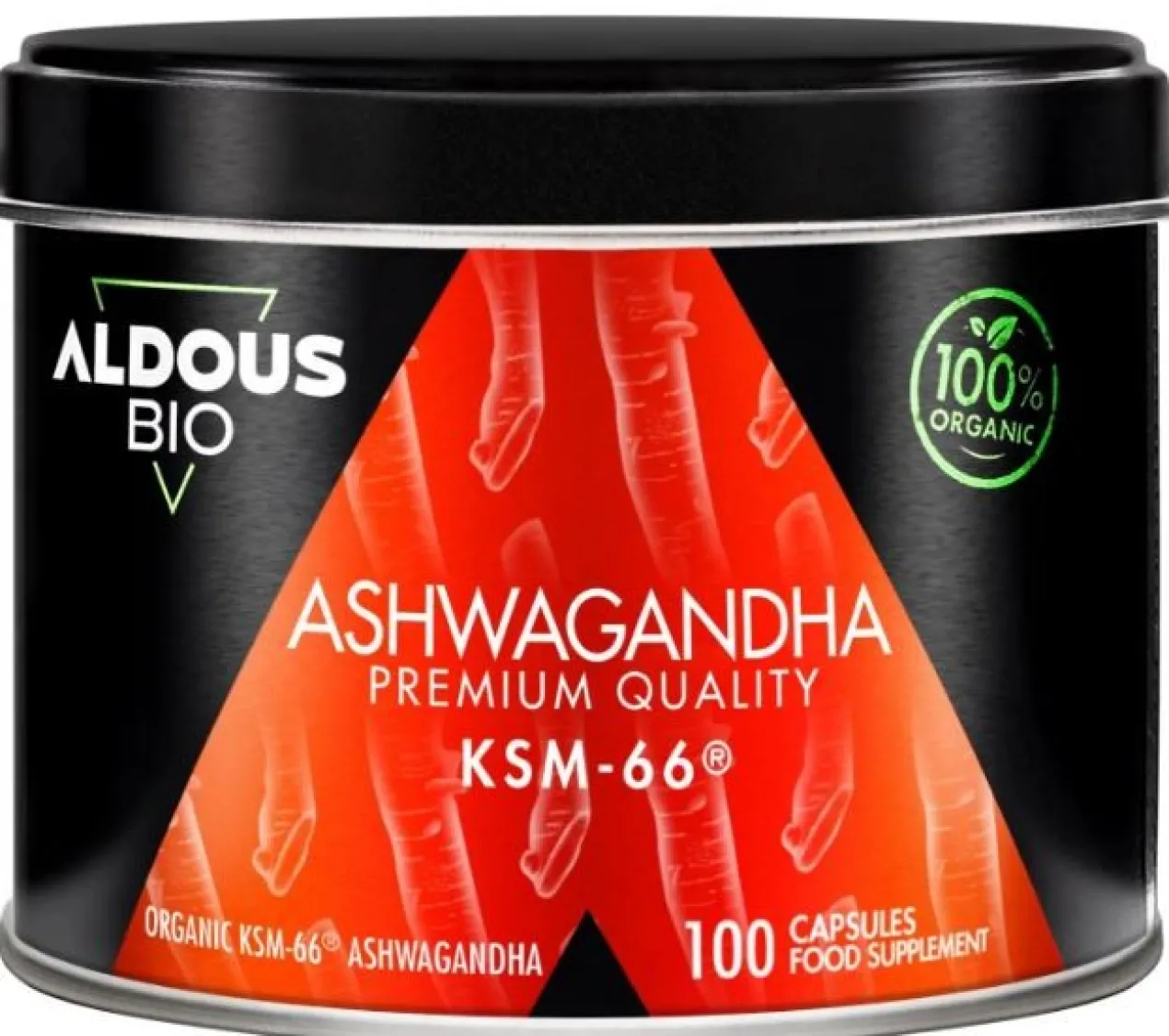 Cápsulas Ashwagandha KSM-66 Biológica Premium Quality