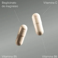 Cápsulas Bisglicinato de Magnésio + Vitamina B5, B6 e C