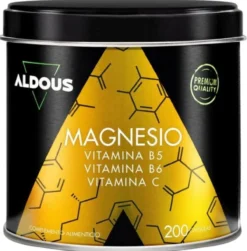 Cápsulas Magnésio Vitamina C, B5 e B6