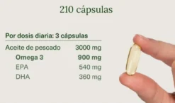 Cápsulas Ómega 3 Óleo de Peixe 3000mg