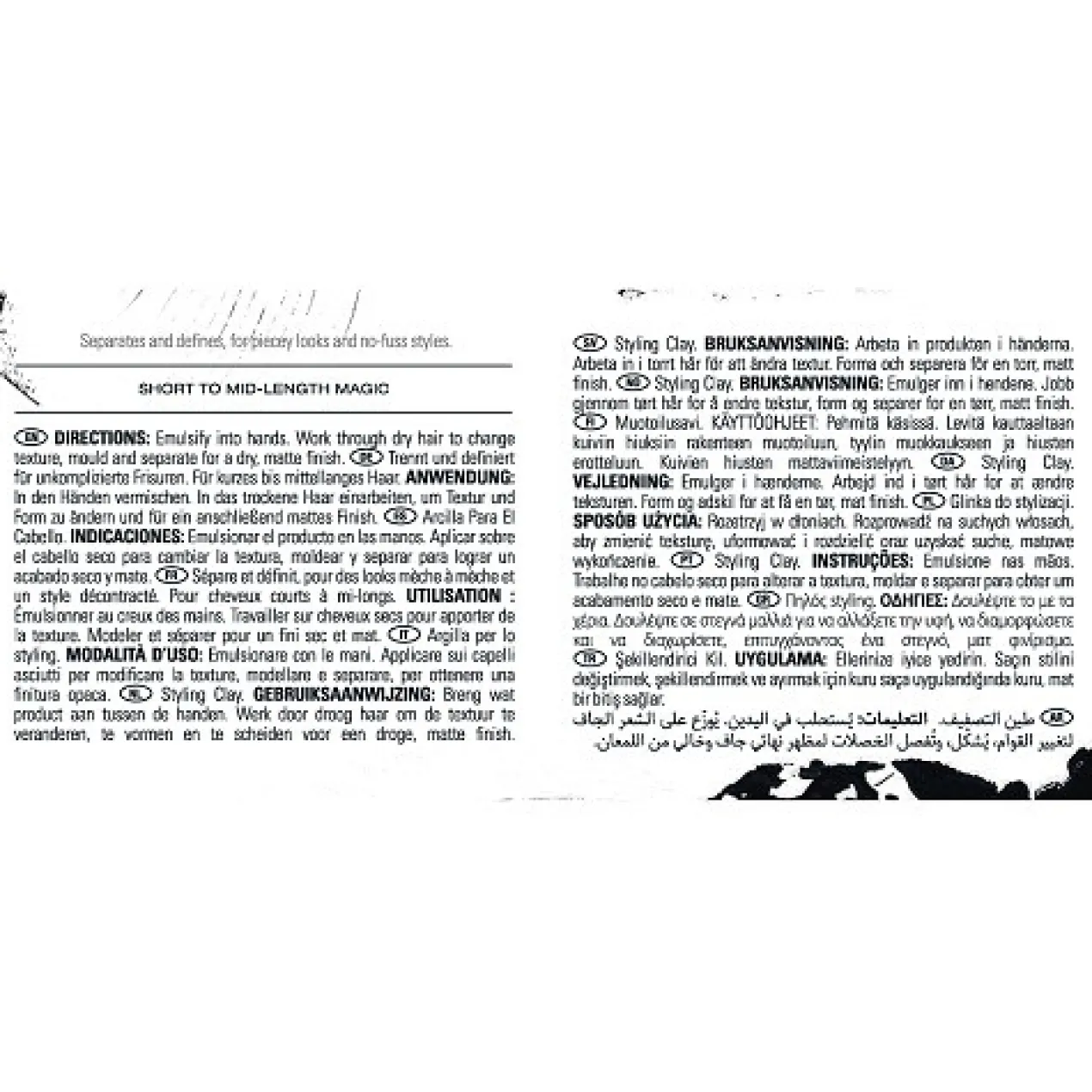 Craft Clay Argila Mate Texturizadora e Definidora do Cabelo