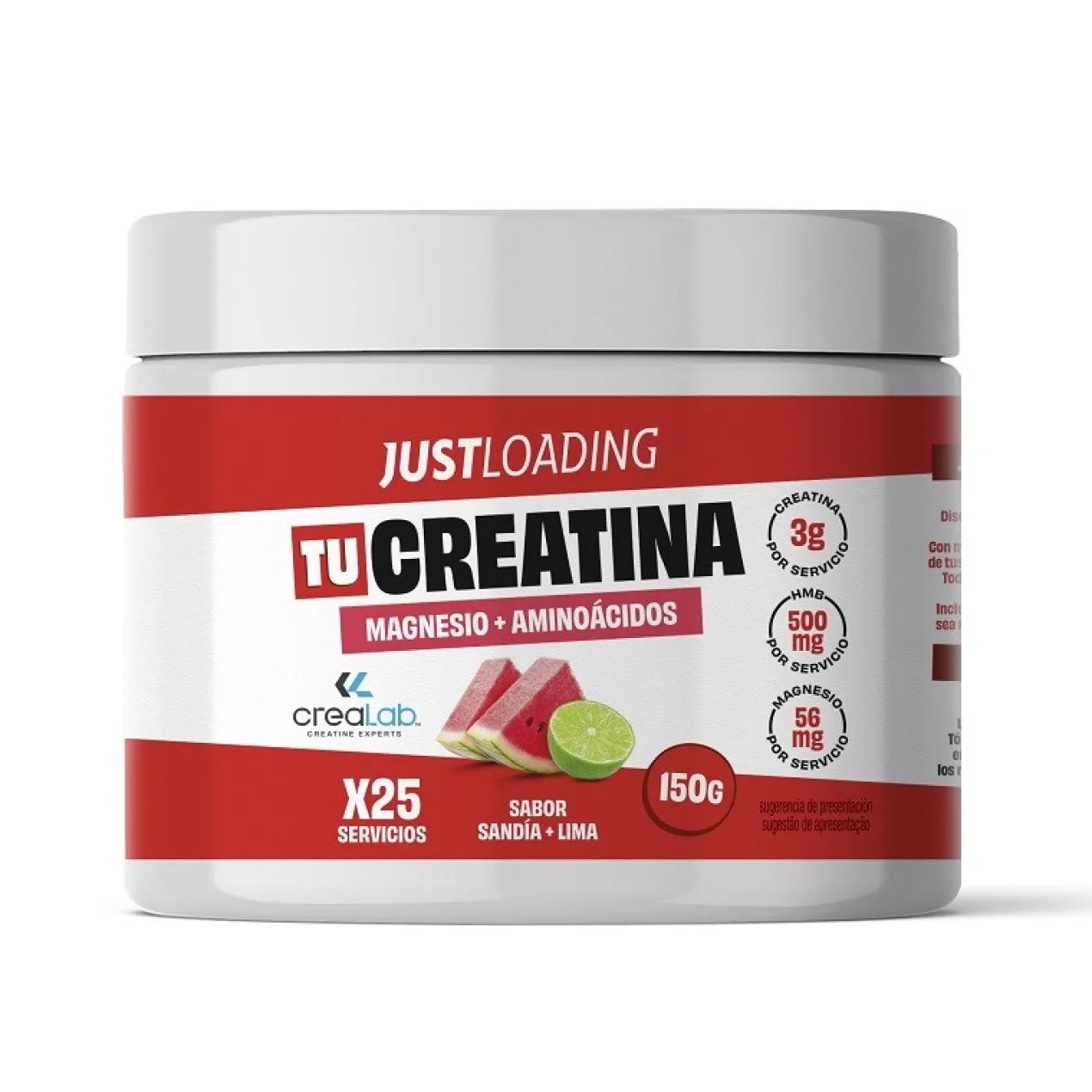 Creatina Sabor Melancia e Lima