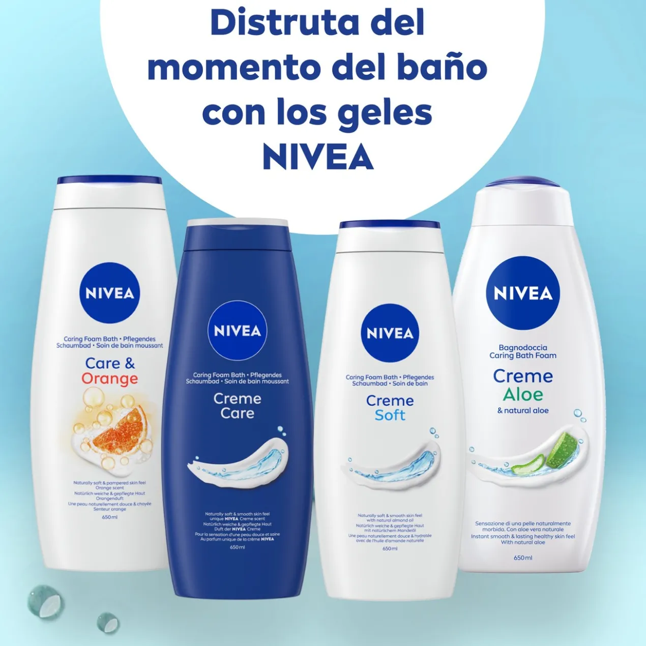 Creme Care Gel de Banho