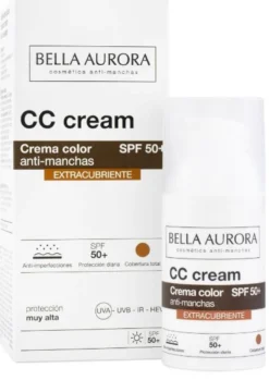 Creme com Cor Antimanchas SPF 50+