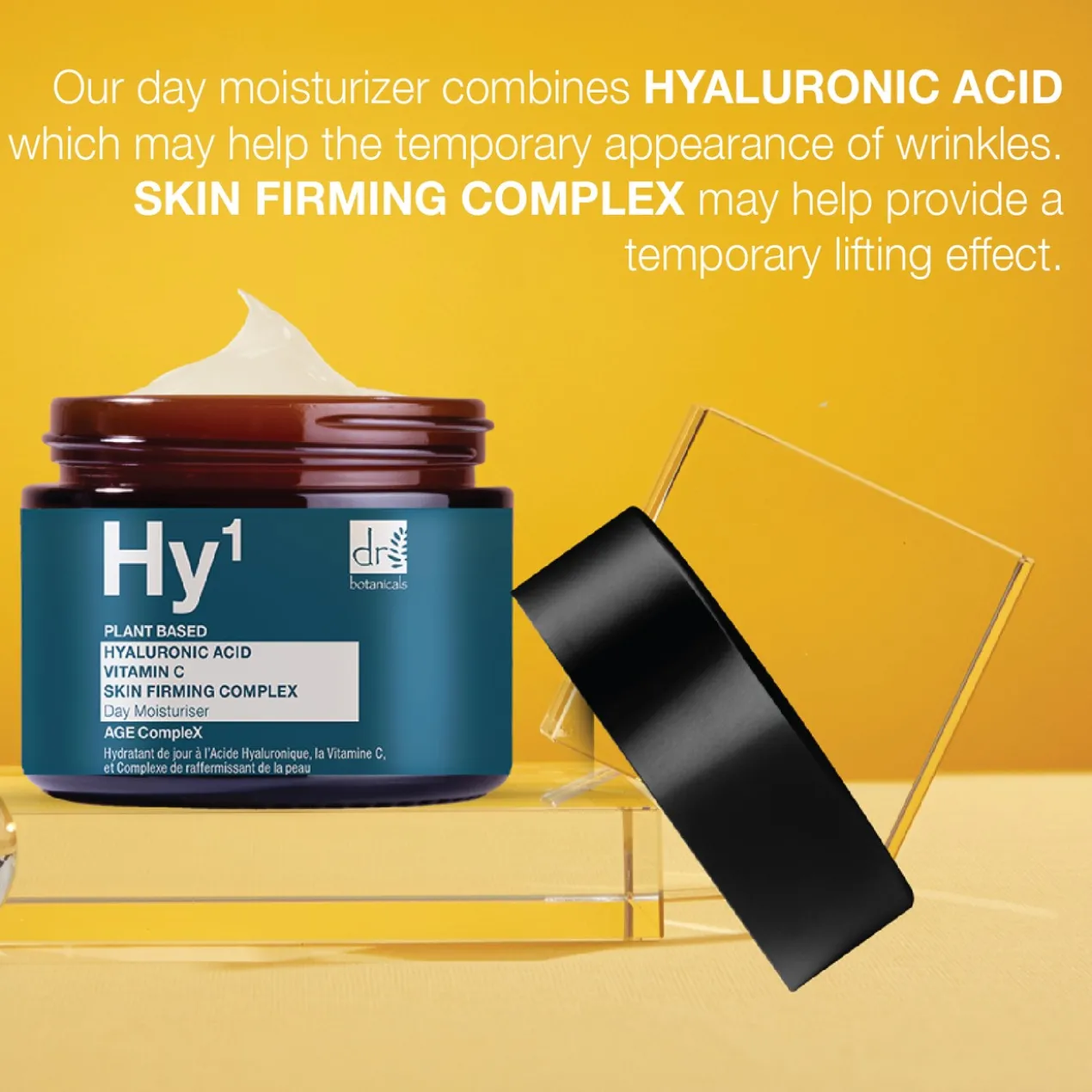 Creme de Dia Hidratante com Ácido Hialurónico & Vitamina C