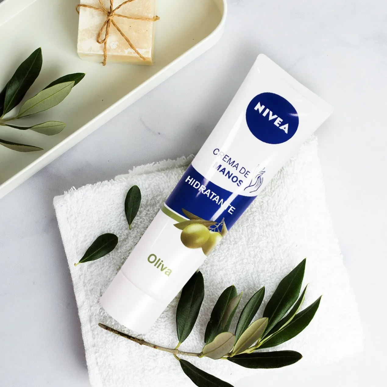 Creme de Mãos com Óleo de Oliva