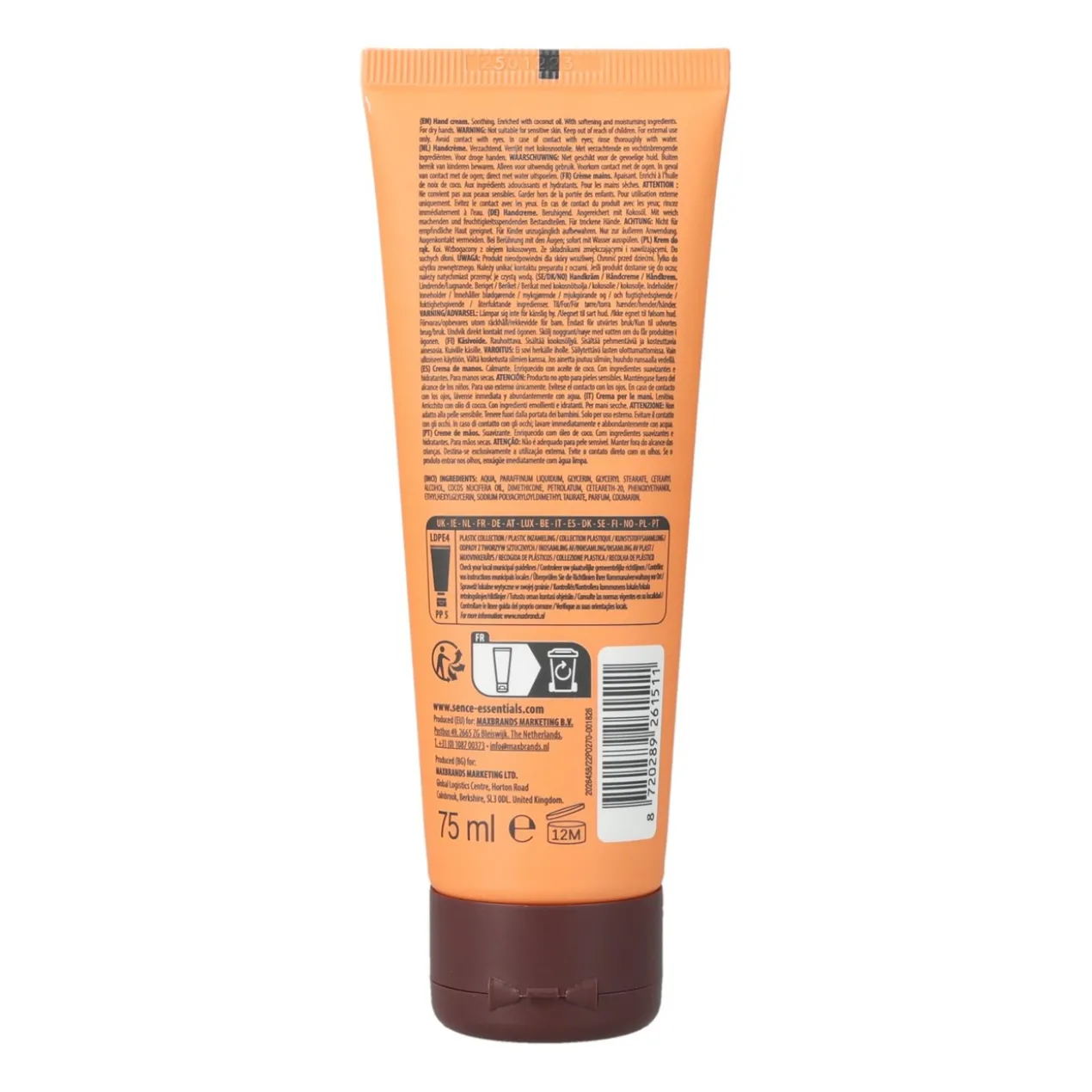 Creme de Mãos de Coco