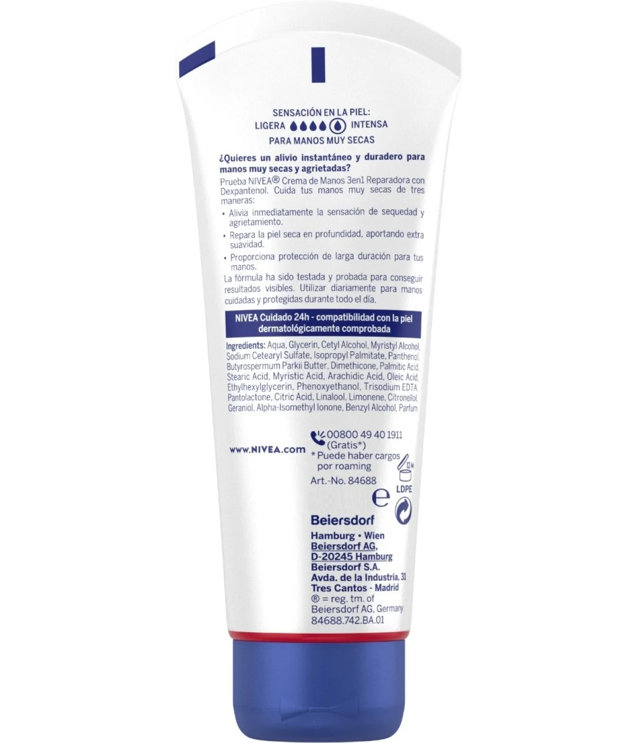 Creme de Mãos Reparador 3 em 1