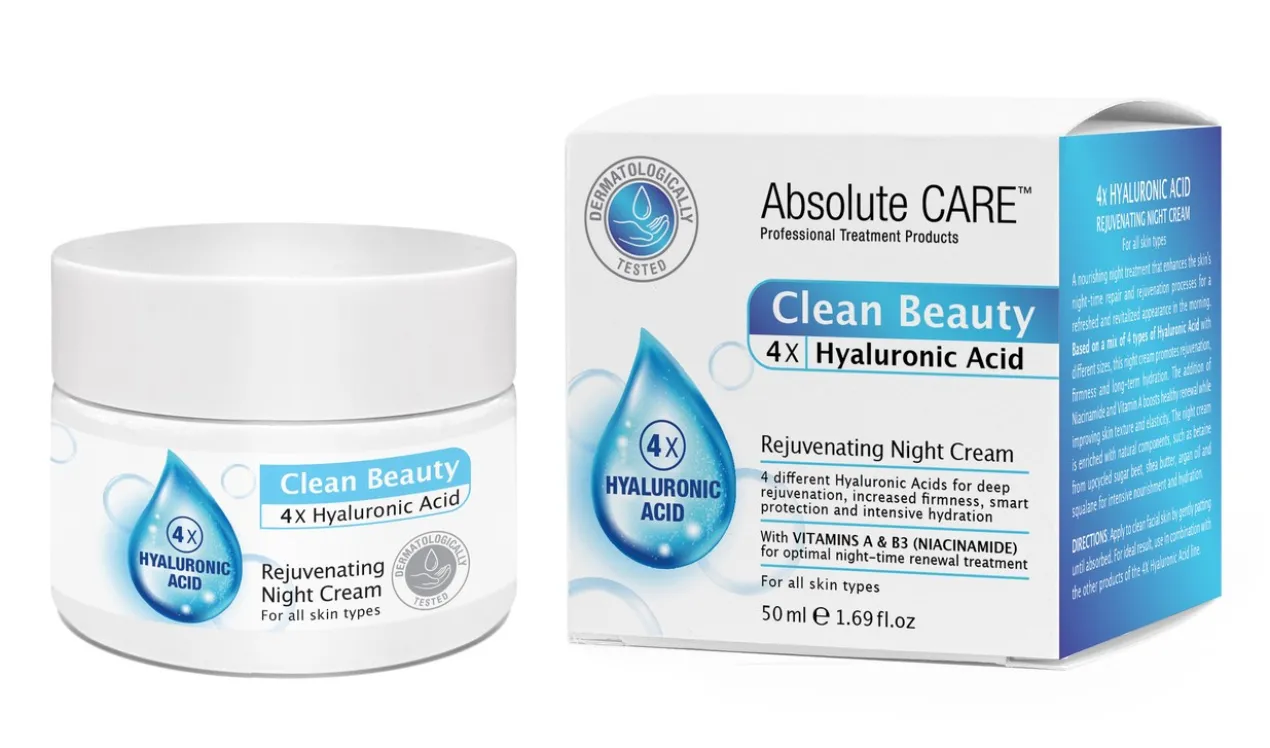 Creme de Noite Rejuvenescedor 4x Ácido Hialurónico