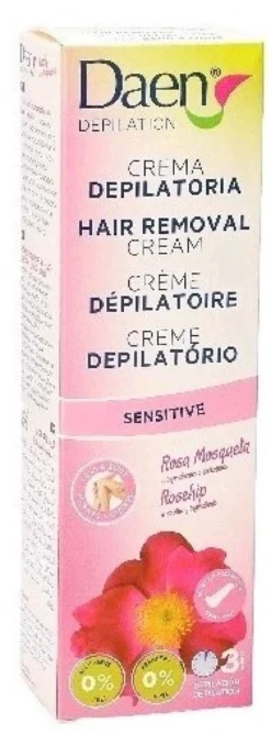 Creme Depilatório Corporal Sensitive Roseira Brava