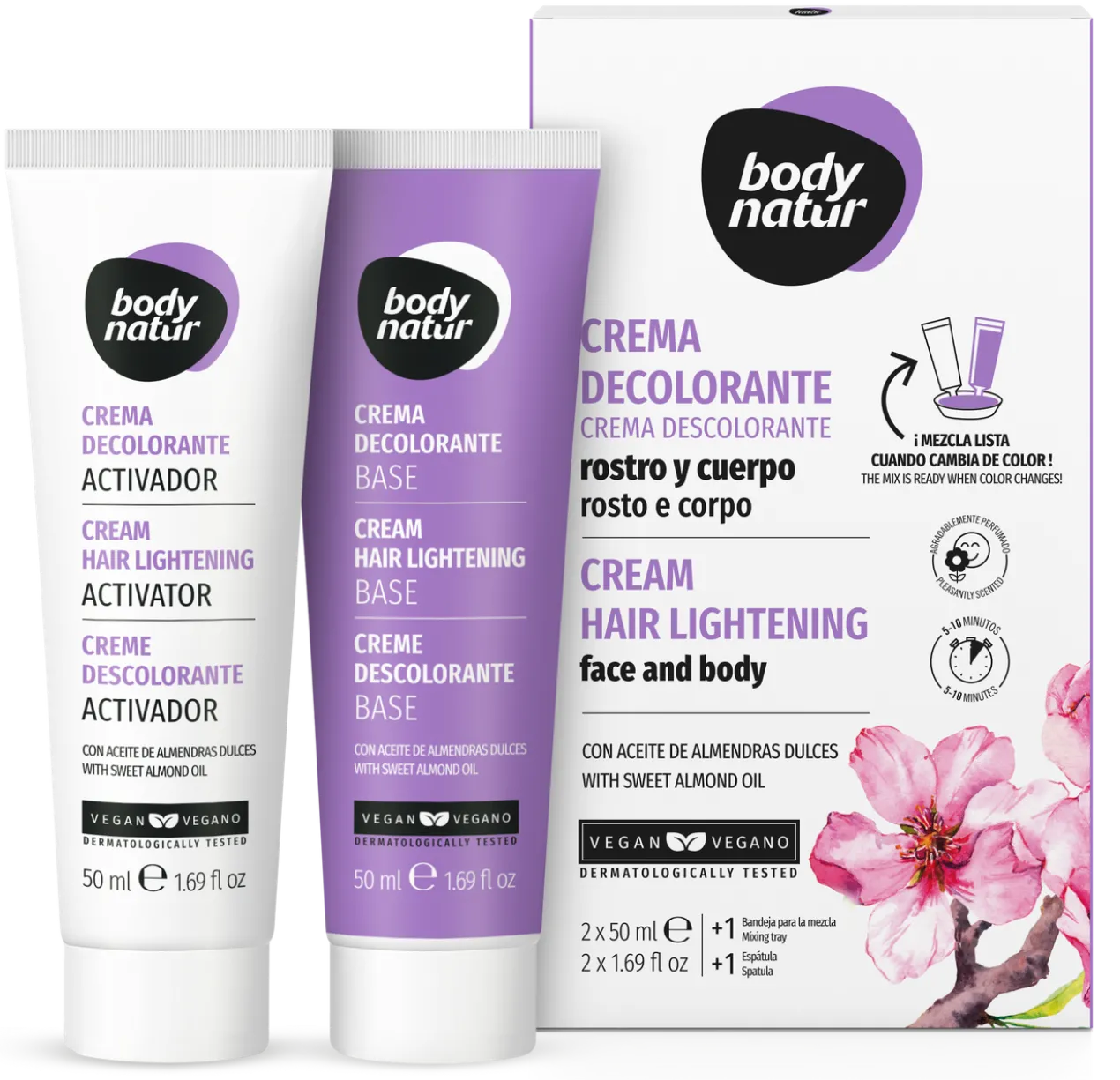 Creme Descolorante Rosto e Corpo