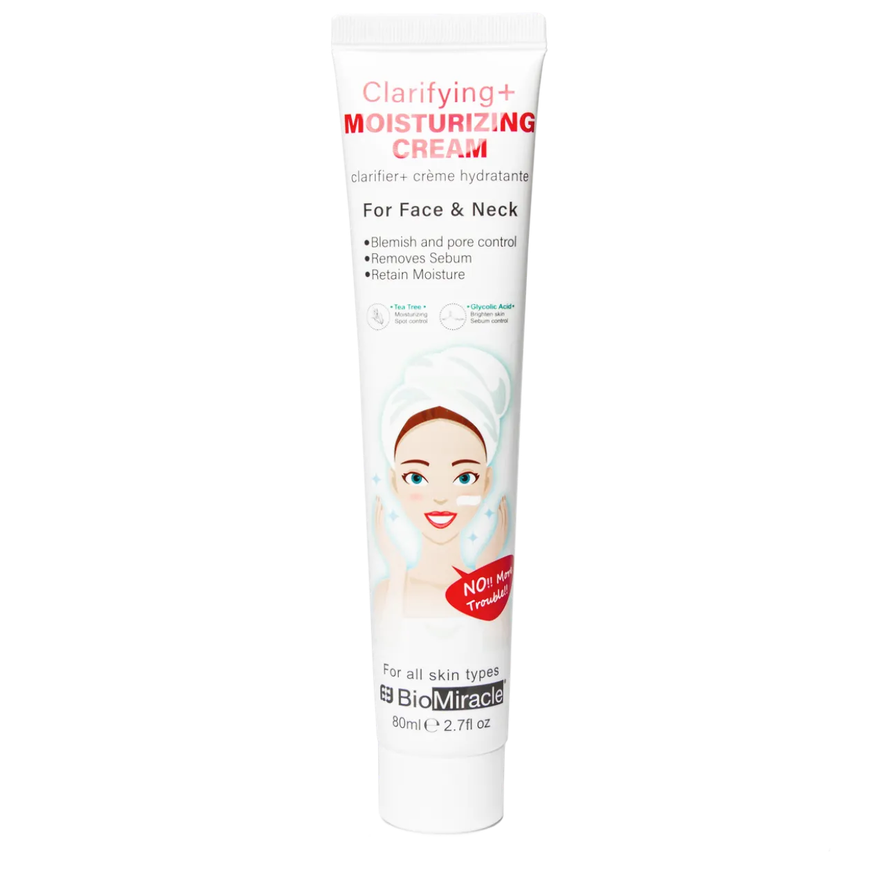 Creme Facial Clarificante + Hidratante