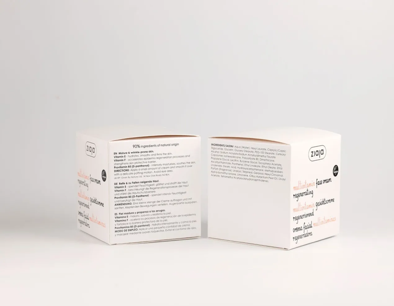 Creme Facial Hidratante Multivitaminas