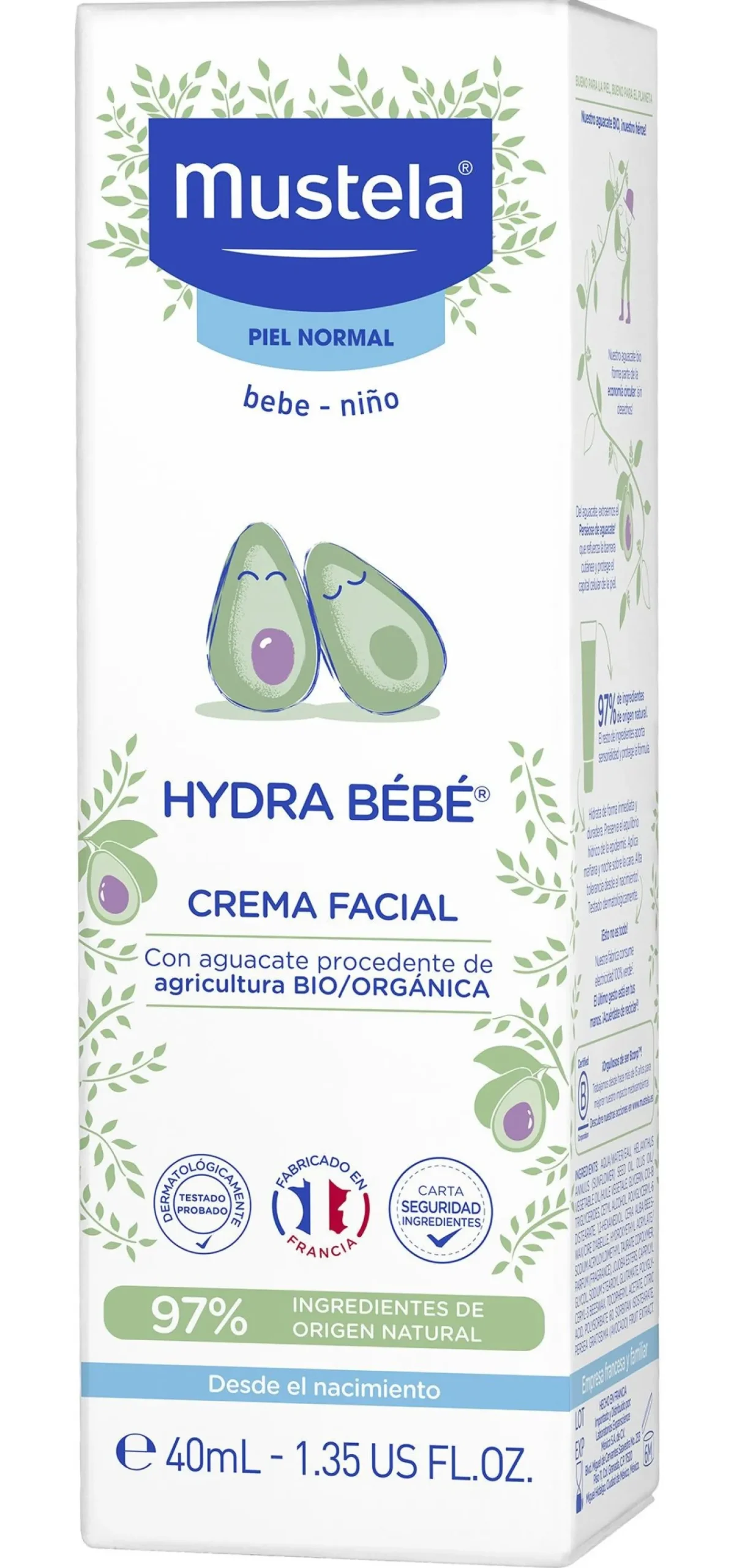 Creme Facial para Bebé Hydra Bébé