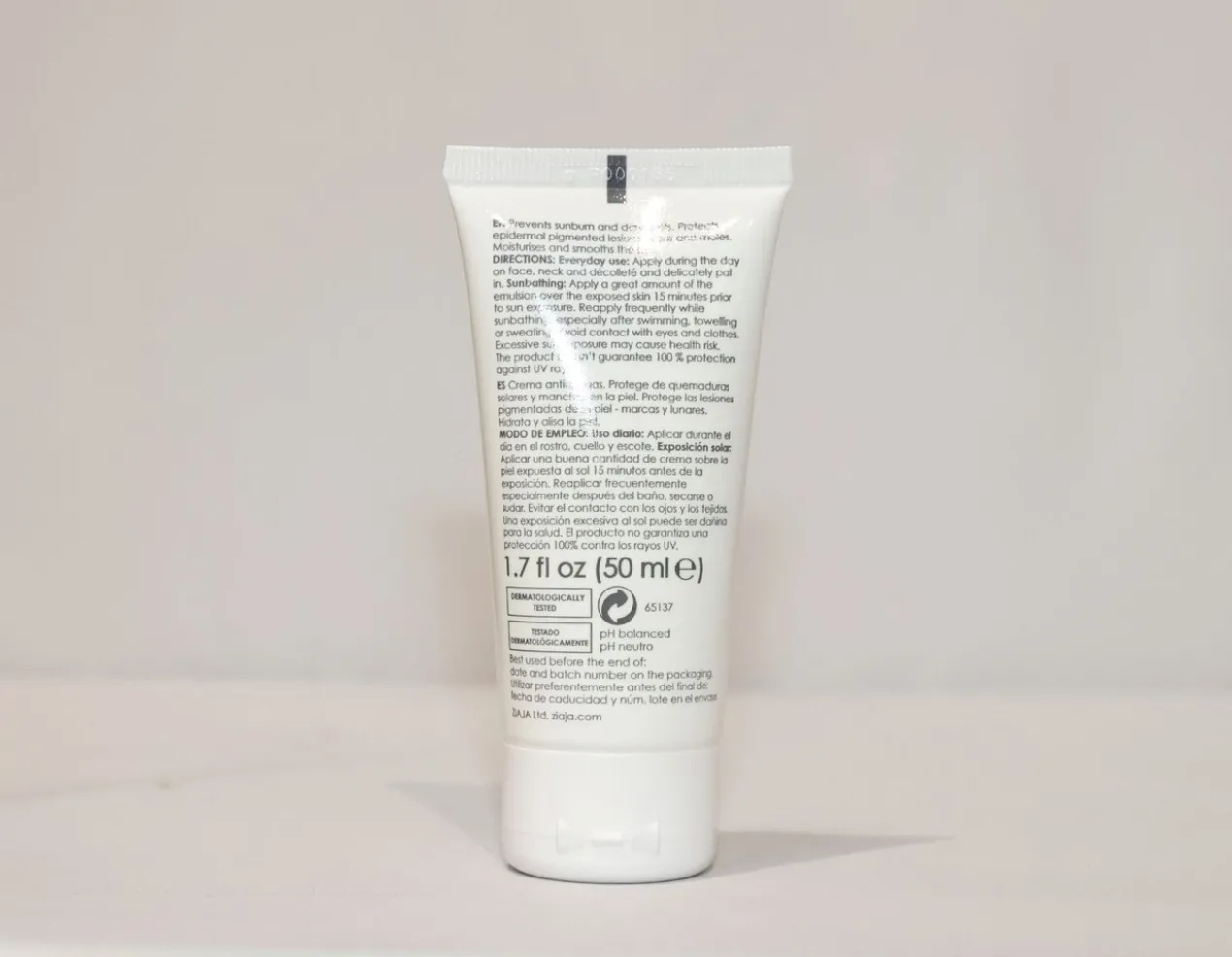 Creme Facial Protetor Antirrugas SPF50+