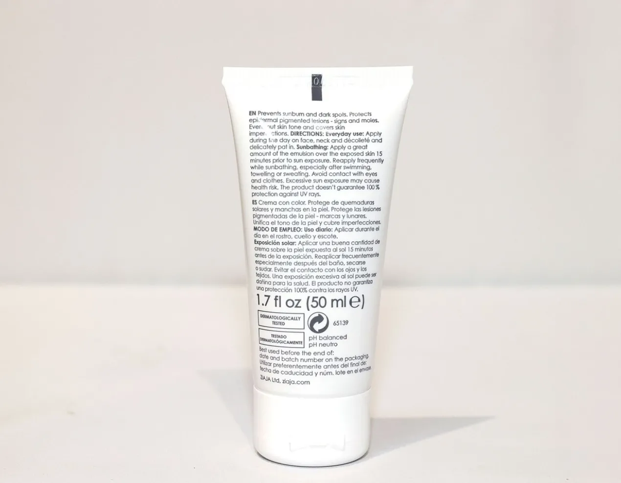 Creme Facial Protetor com Cor Natural SPF50+