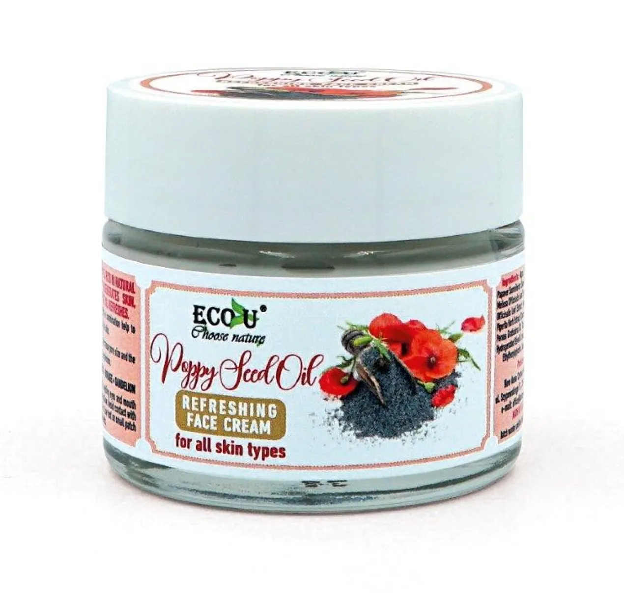 Creme Facial Refrescante Semente de Papoila