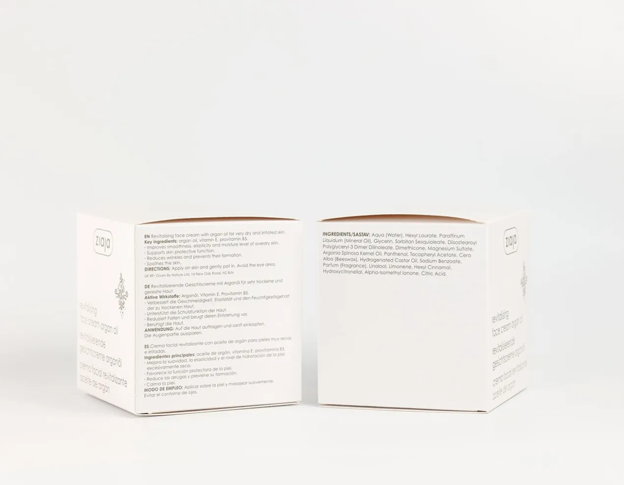 Creme Facial Revitalizante Argão Natural