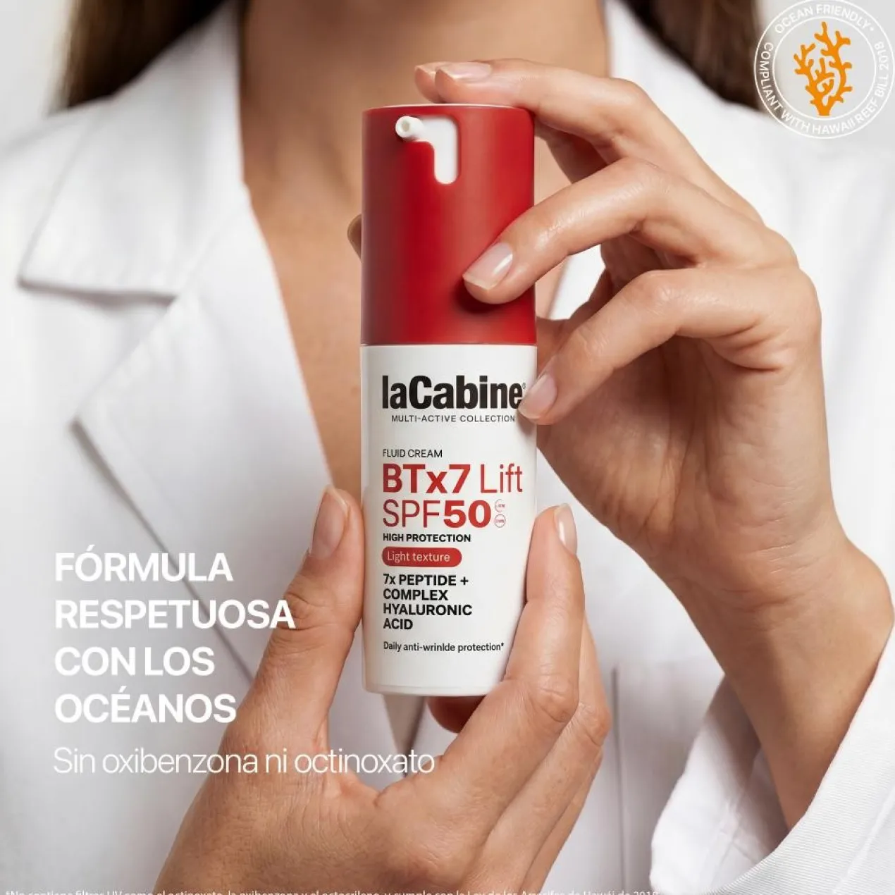 Creme Fluido Facial Solar BTx7 SPF50