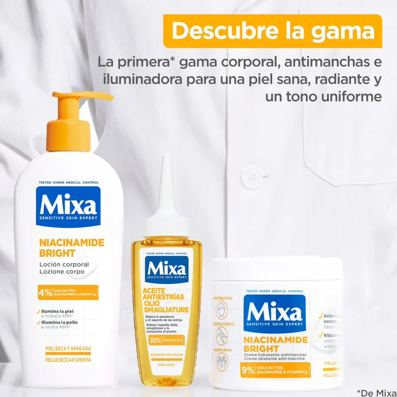 Creme Hidratante Antimanchas Niacidamide Bright