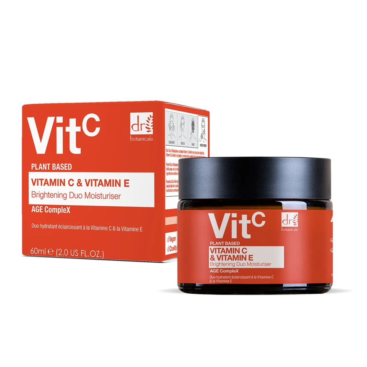 Creme Hidratante e Iluminador com Vitamina C & Vitamina E