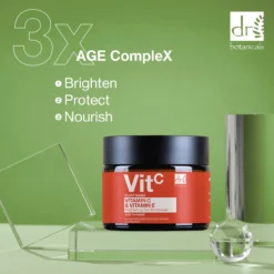 Creme Hidratante e Iluminador com Vitamina C & Vitamina E