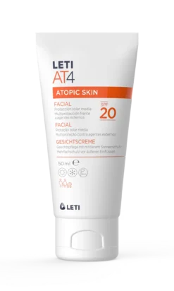 Creme Hidratante Facial com SPF20 para Pele Atópica e/ou Seca