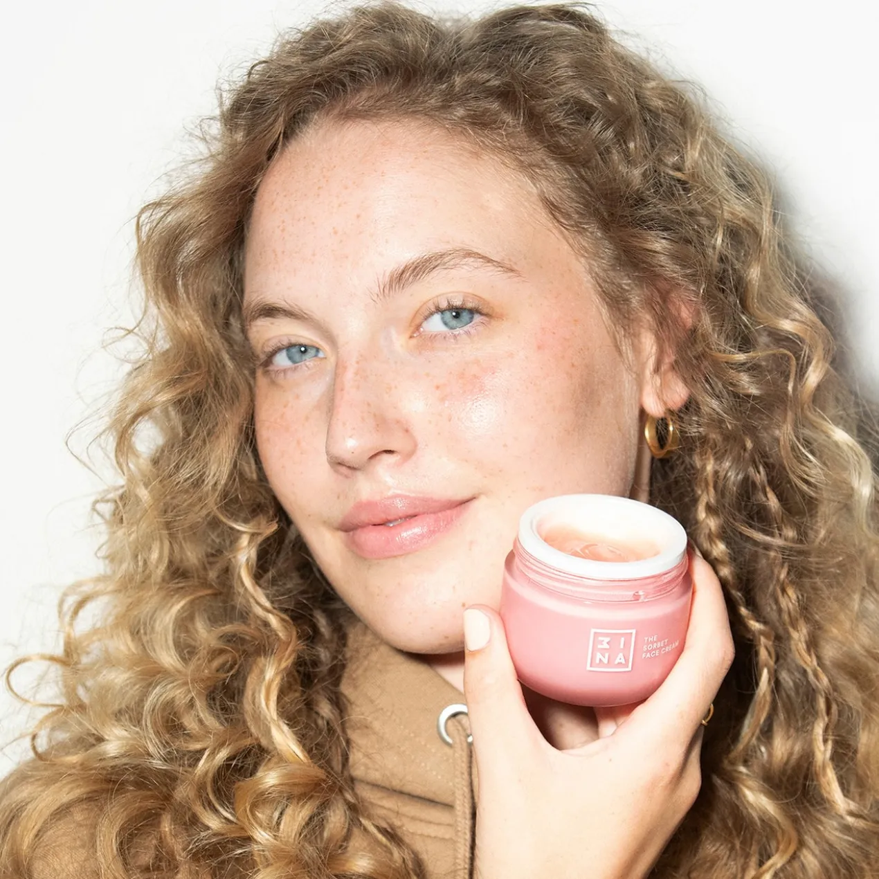 Creme Hidratante Facial com textura Sorbet The Sorbet Face Cream
