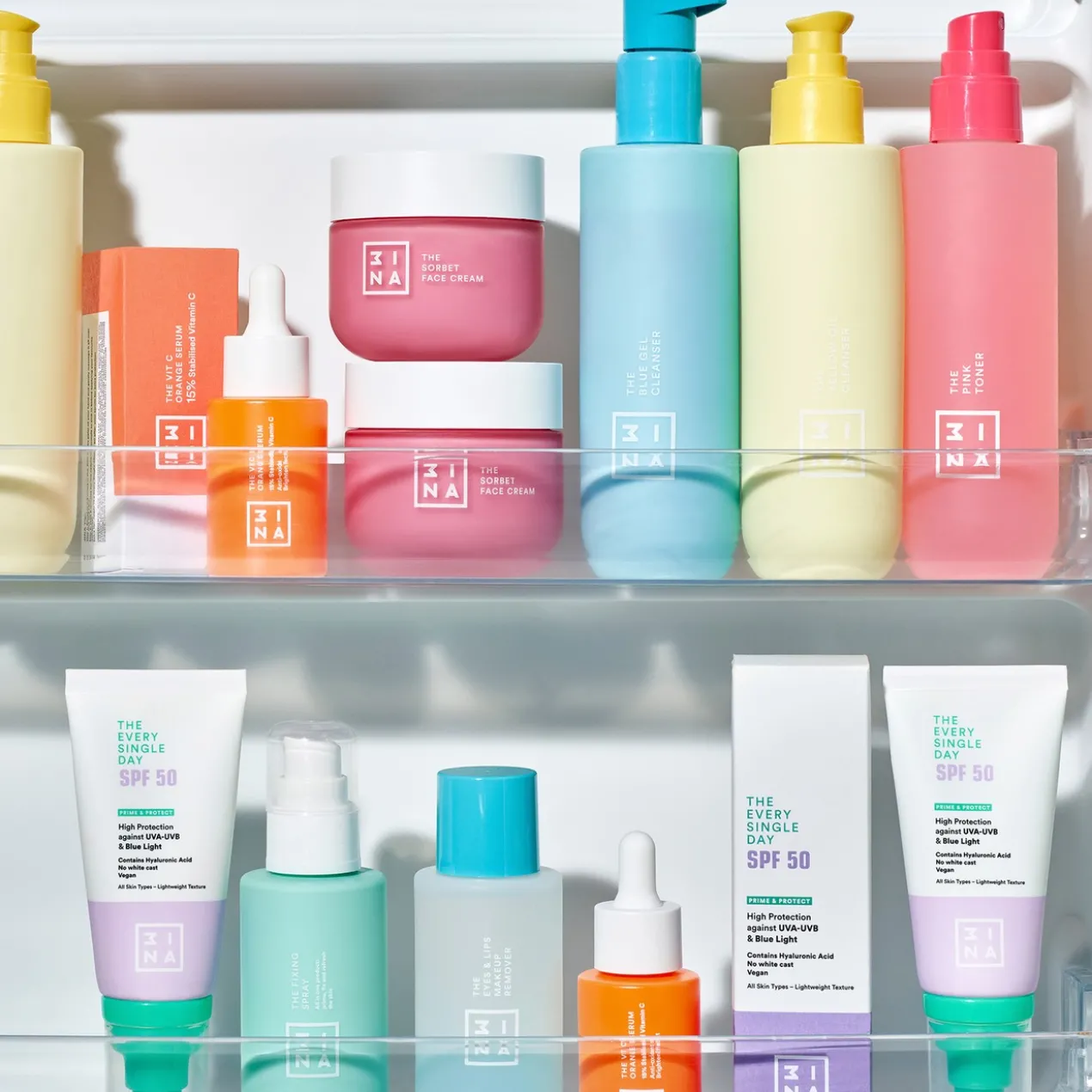 Creme Hidratante Facial com textura Sorbet The Sorbet Face Cream