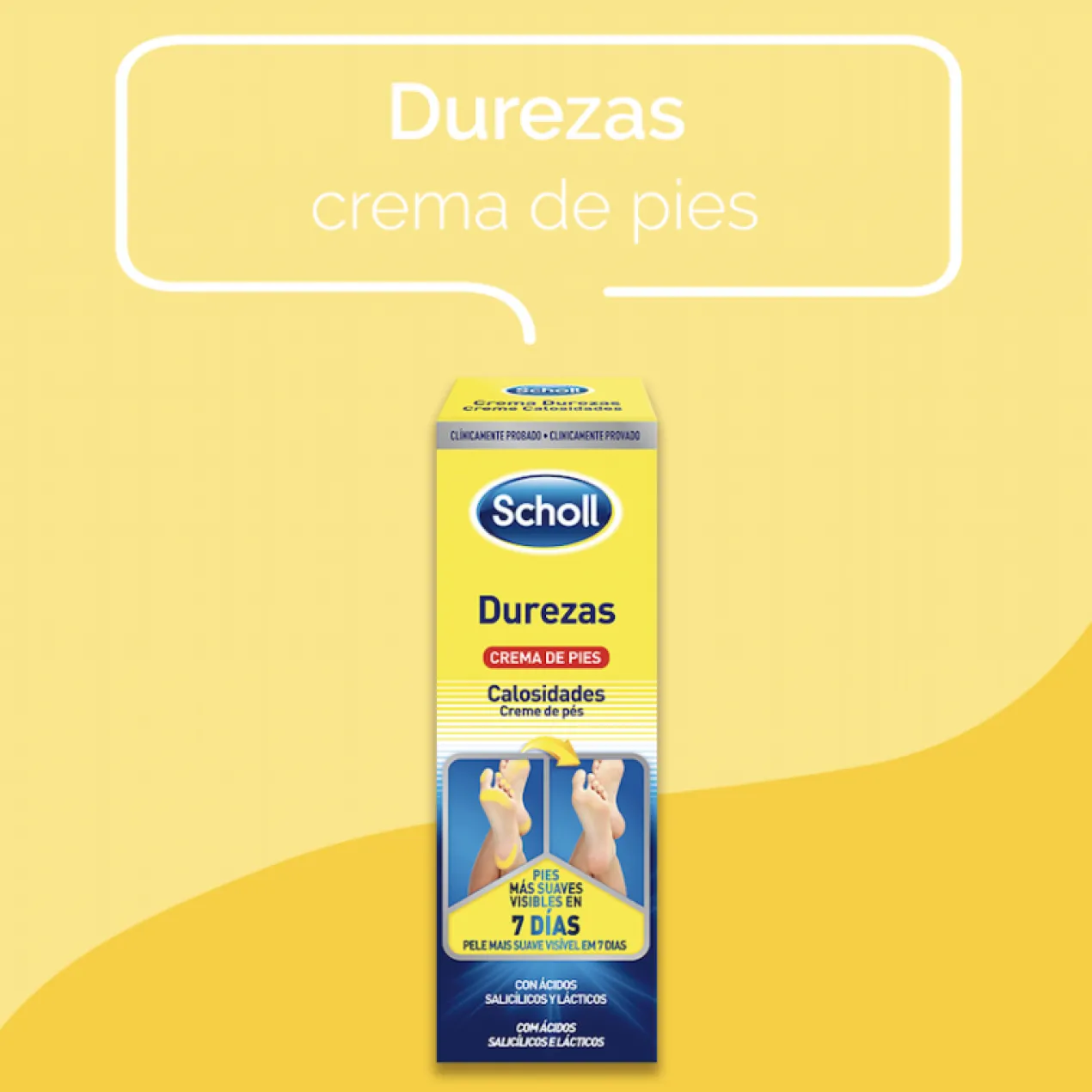 Creme para Pés com Calosidades