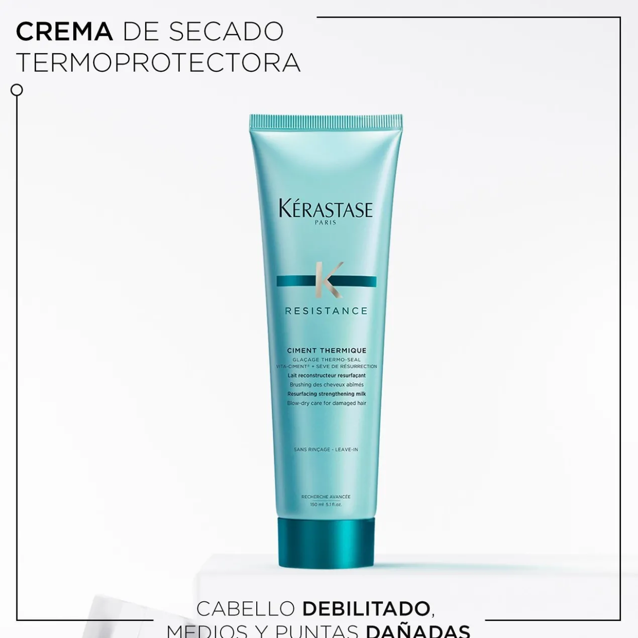 Creme Protetor Térmico Resistance Ciment Termique