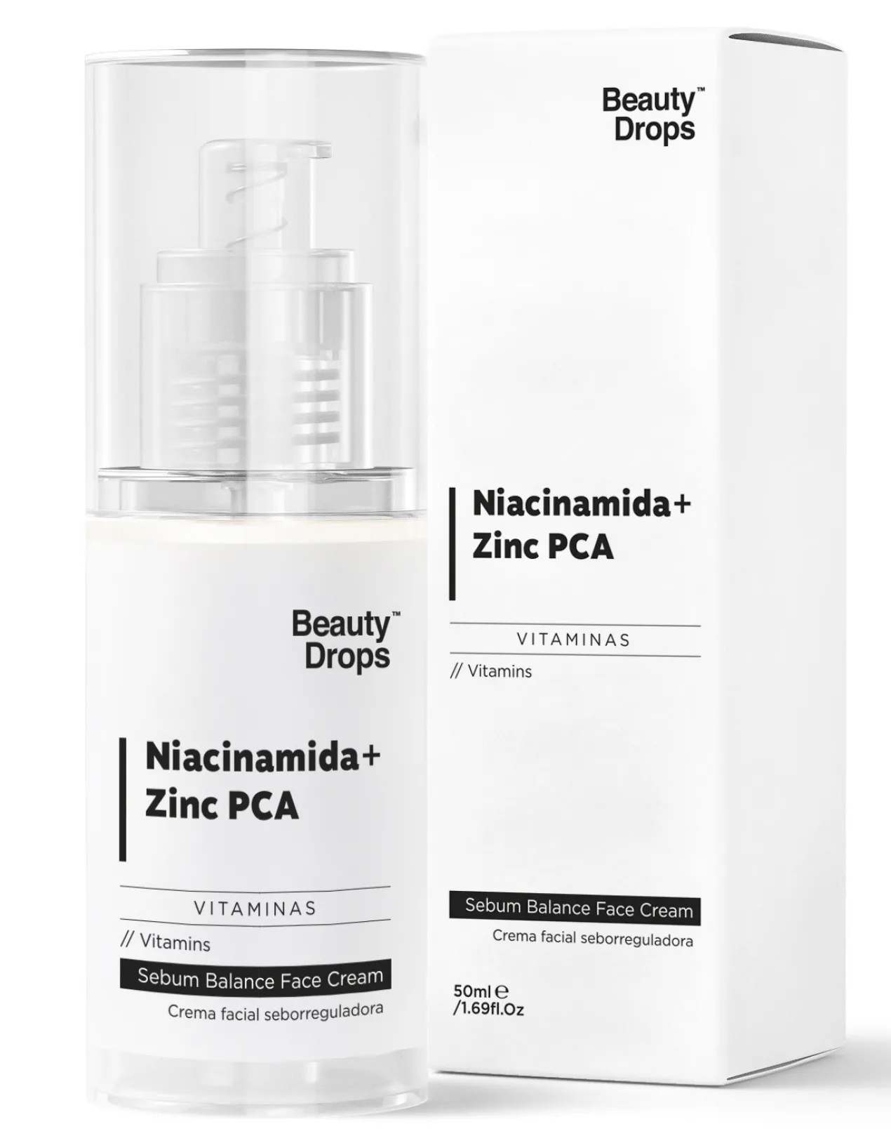 Creme Seborregulador Niacinamida + Zinco PCA