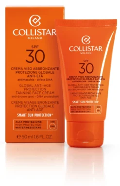 Creme Solar Bronzeador Antienvelhecimento Rosto