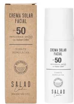 Creme Solar Facial Tomate e Beterraba FPS 50