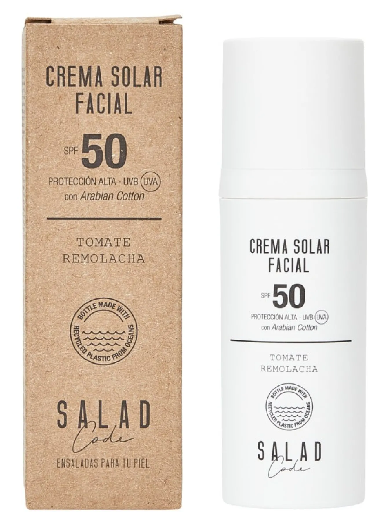 Creme Solar Facial Tomate e Beterraba FPS 50