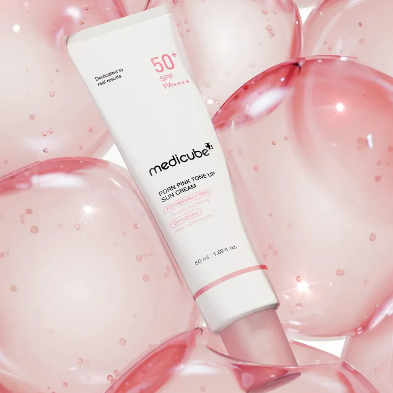 Creme Solar PDRN Pink Tone Up