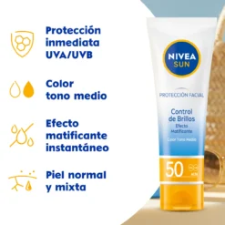 Creme UV Rosto Shine Control FP50