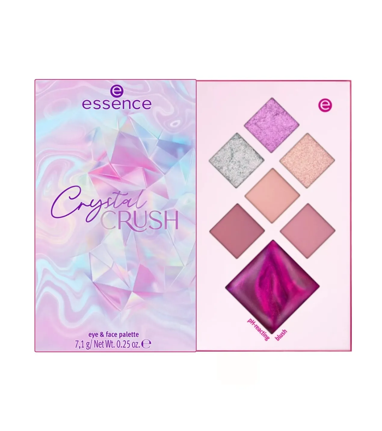 Crystal Crush Paleta de Sombras Olhos e Rosto