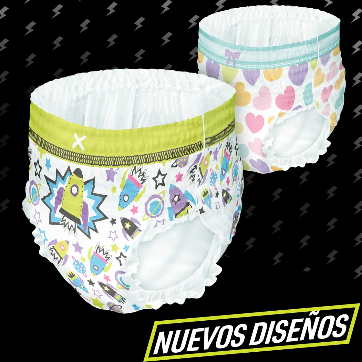 Cuecas Infantis Absorventes para Noite Ninjamas (idade 4-7)