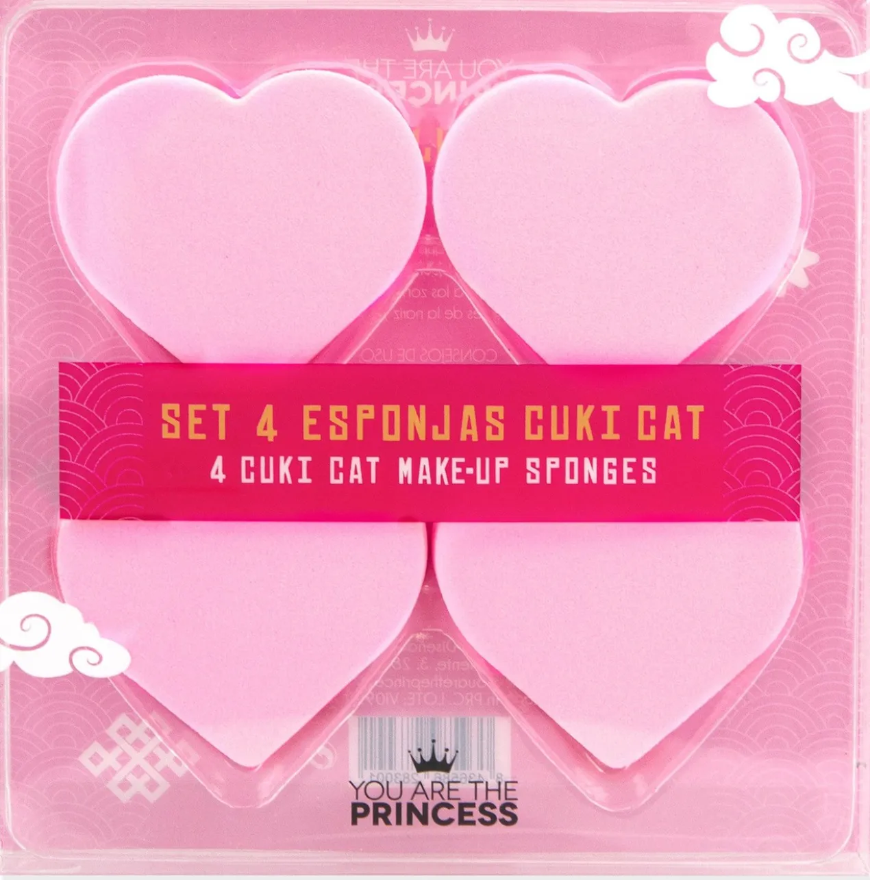 Cuki Cat Conjunto 4 Esponjas