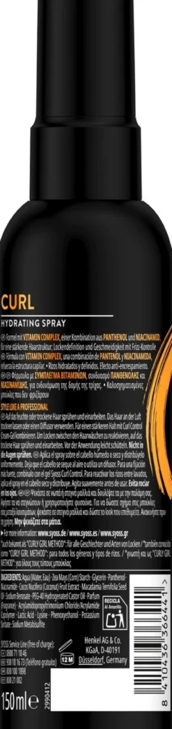 Curl Control Spray