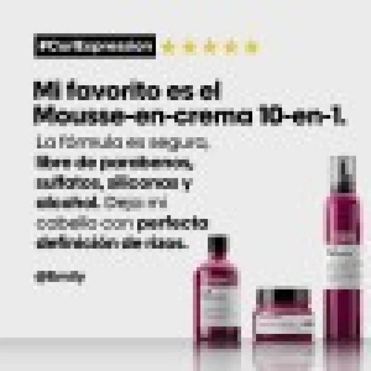 Curl Expression Leave In Mousse Cream 10 em 1