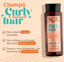 Curly Champô Sem Sulfatos